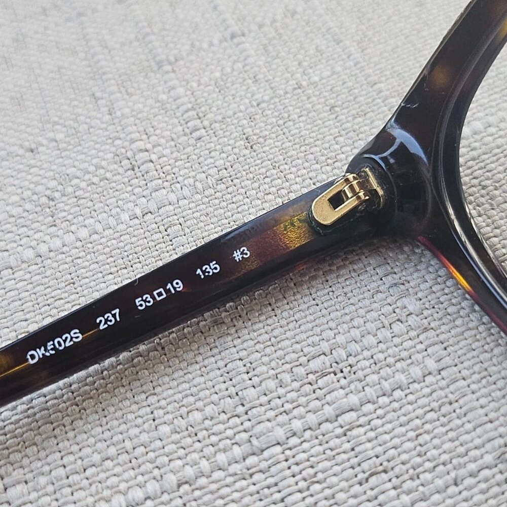 DKNY Women Glasses Sunglasses Frame Dark Brown Tortoise DK502S 53[]19 Eyeglasses - Picture 10 of 12